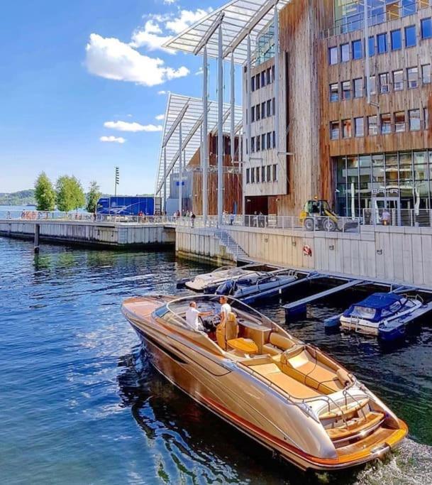 Апартаменты Tjuvholmen / Aker Brygge - Most Expensive Area In Oslo! Экстерьер фото